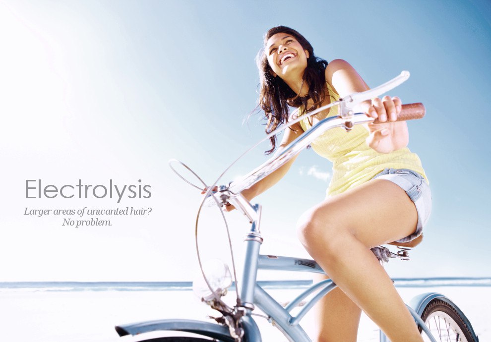 Electrolysis permanently removes unwanted body hair